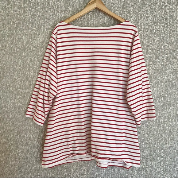 2X Lands’ End Boatneck Tunic Heavyweight Top - Picture 5 of 7